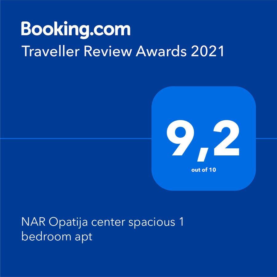 "Nar" Opatija Center Spacious 1 Bedroom Apt Екстериор снимка