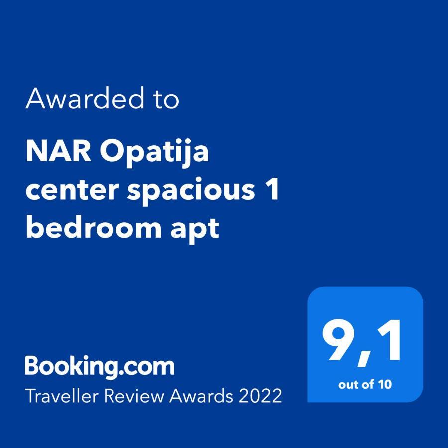 "Nar" Opatija Center Spacious 1 Bedroom Apt Екстериор снимка