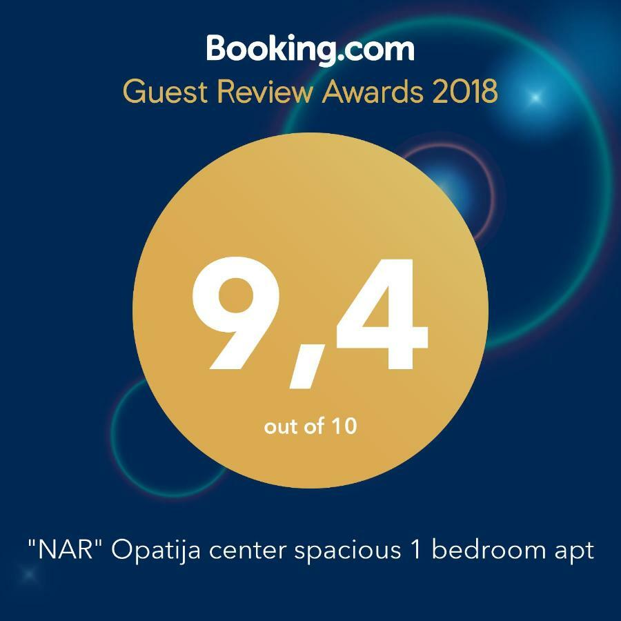 "Nar" Opatija Center Spacious 1 Bedroom Apt Екстериор снимка